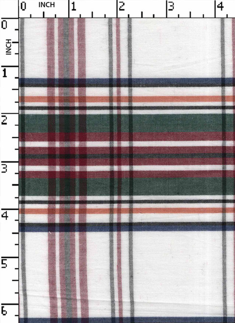 100% Cotton Yarn Dyed Plain