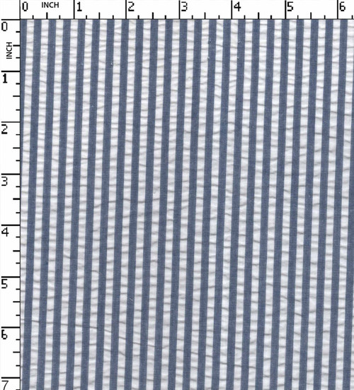100% Cotton Yarn Dyed Seersucker