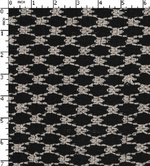 Cotton Polyester Yarn Dyed Crochet Knit