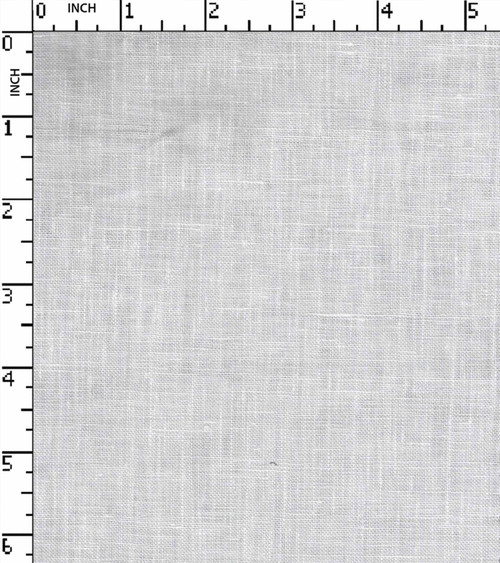 100% Linen Bleached Plain Shirting