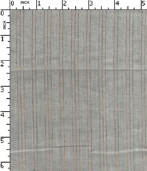 100% Cotton Greige Plain Pin Stripe