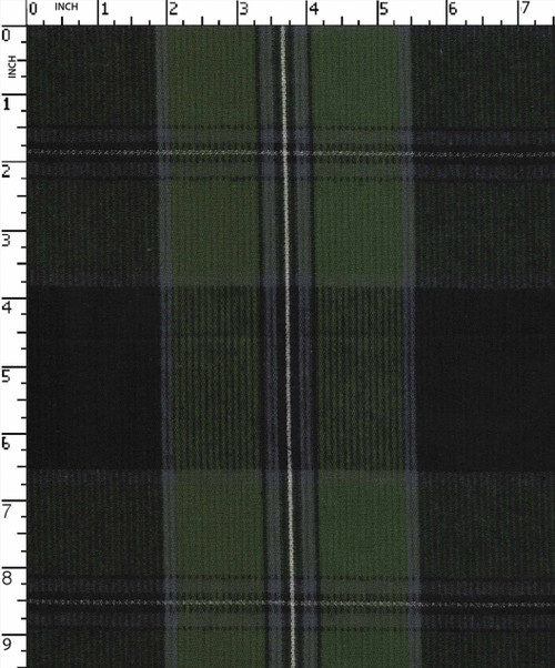 100% Cotton Yarn Dyed Bedford Cord Big Check