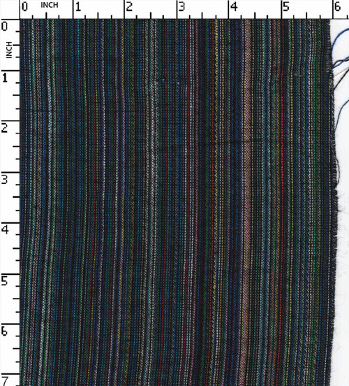 100% Rayon Yarn Dyed Dobby Multi Color Stripe