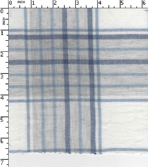 100% Cotton Yarn Dyed Twill Big Check