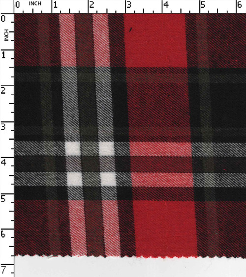 100% Cotton Yarn Dyed Twill Plaid Check