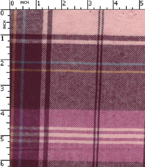 100% Cotton Yarn Dyed Twill Big Check