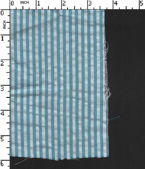 100% Cotton Yarn Dyed Seersucker 4Mm Stripe