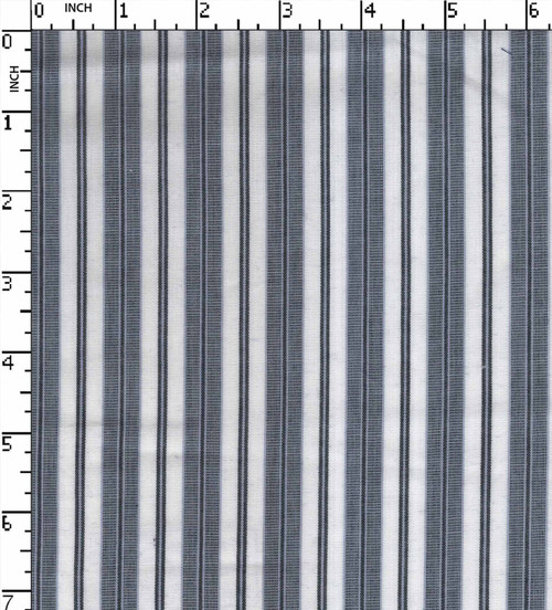 100% Cotton Yarn Dyed Plain Thick Thin Stripe