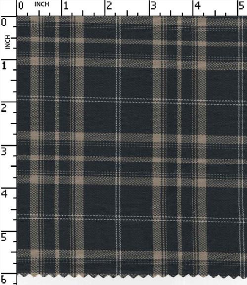 100% Cotton Yarn Dyed Dobby Medium Check