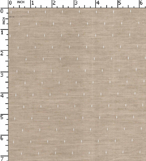 65% Cotton 35% Linen Yarn Dyed Dobby Dotted