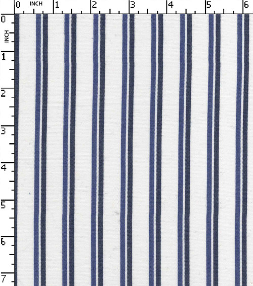 100% Cotton Yarn Dyed Plain Pencil Stripe