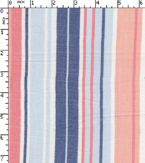 Cotton Viscose Yarn Dyed Plain Thin Thick Stripe