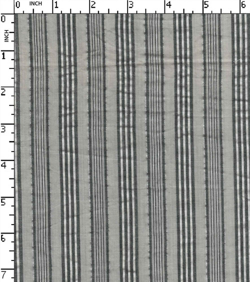 100% Cotton Yarn Dyed Seerucker Thin Thick Stripe