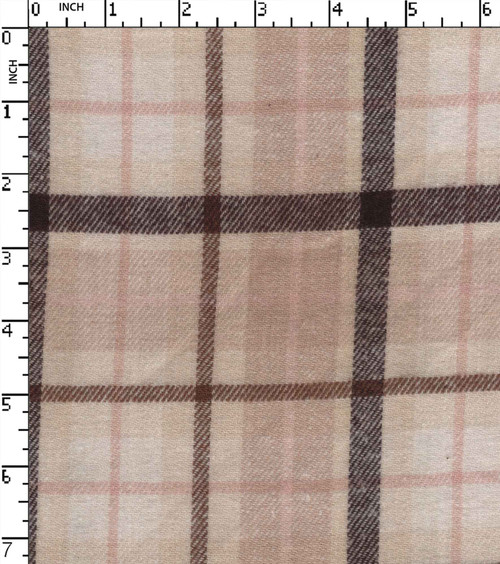 100% Cotton Yarn Dyed Twill Big Check