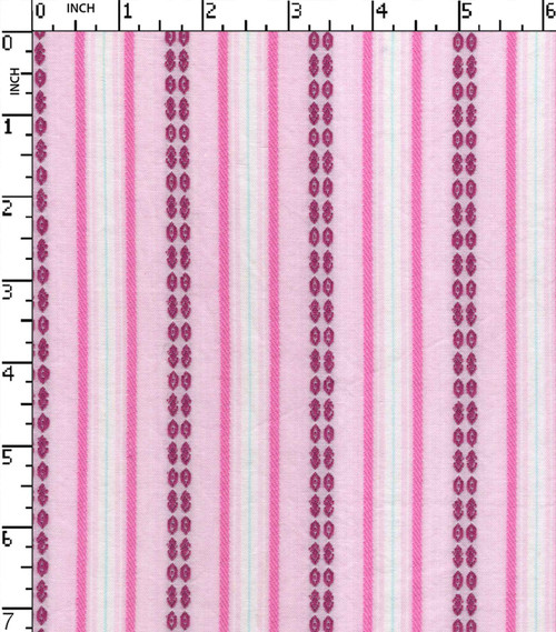 100% Cotton Yarn Dyed Dobby Thin Thick Stripe