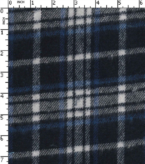 Cotton Poly Recyled Yarn Dyed Twill Plaid Check