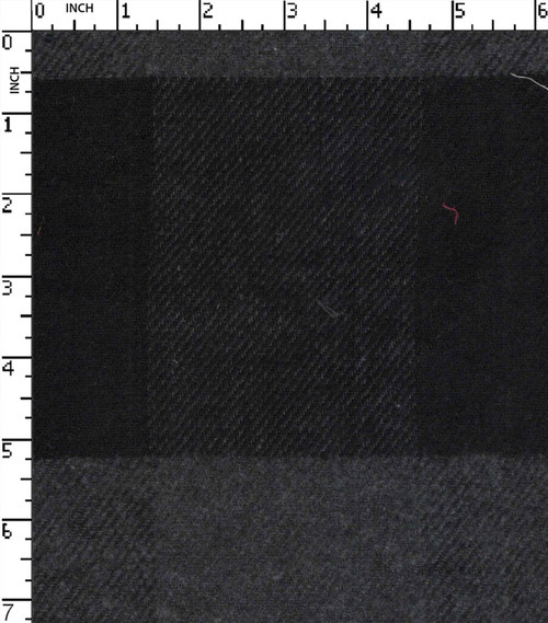 Cotton Poly Recycled Yarn Dyed Twill Big Check