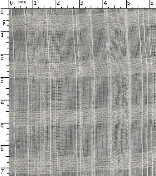 Cotton Viscose Greige Dobby Traditional Stripe