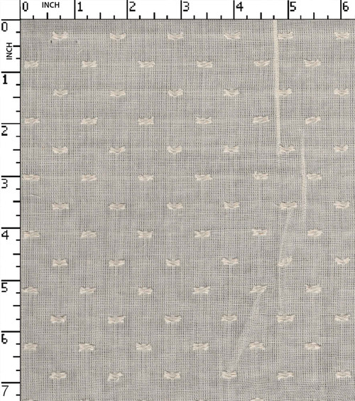 100% Cotton Greige Dobby Butta