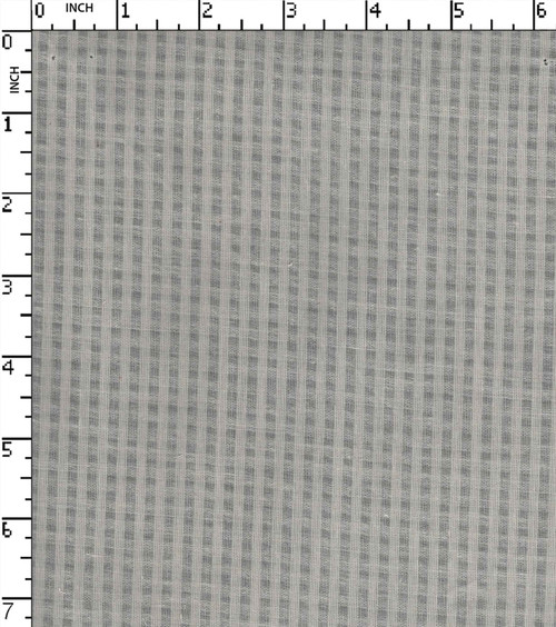 100% Cotton Greige Dobby Mini Check
