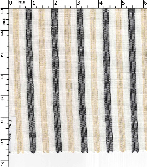 100% Viscose Yarn dyed Plain 7Mm Stripe