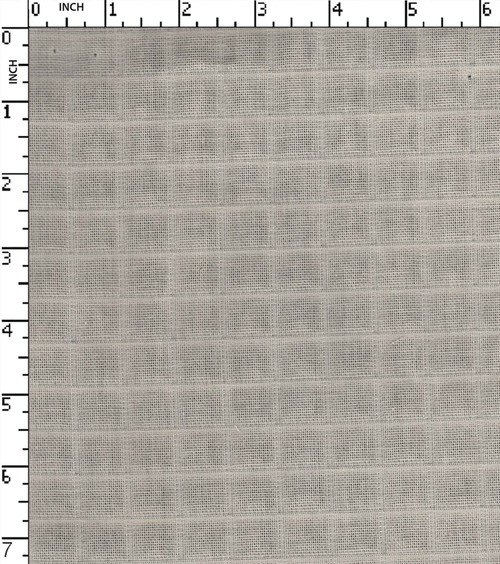 100% Cotton Greige Dobby Small Check