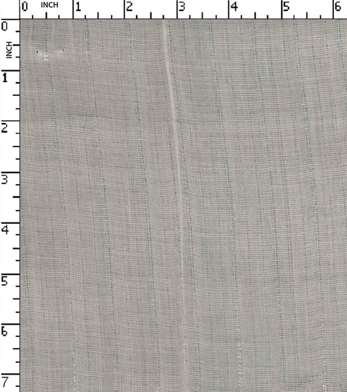 100% Cotton Greige Dobby Pencil Stripe With Check