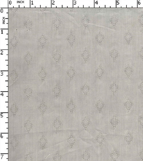 100% Cotton Greige Dobby Diamond