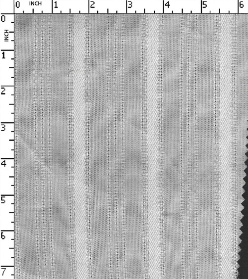 100% Viscsoe Greige Dobby Leno Stripe