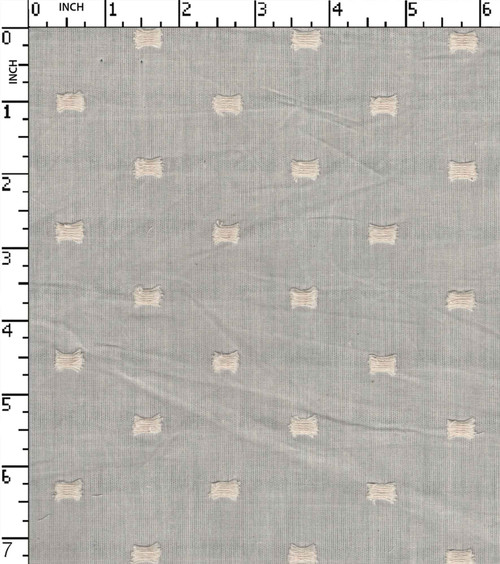 100% Cotton Greige Dobby Butta