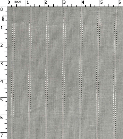 100% Cotton Greige Dobby Pencil Stripe