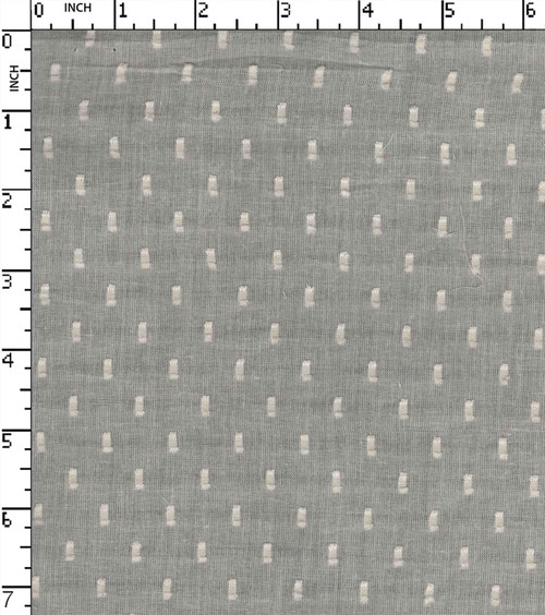 100% Cotton Greige Dobby Butta