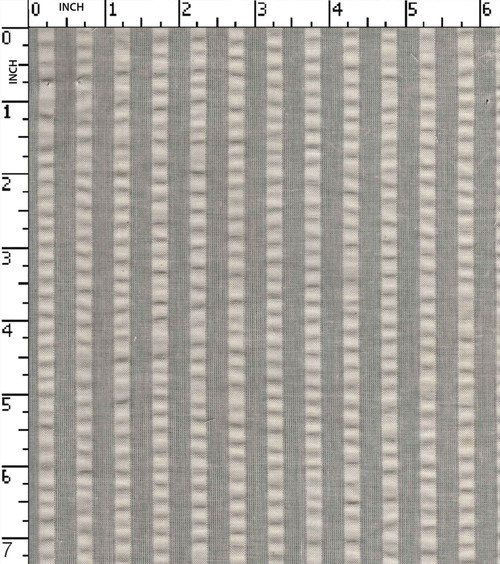 100% Cotton Greige Dobby 6Mm Stripe