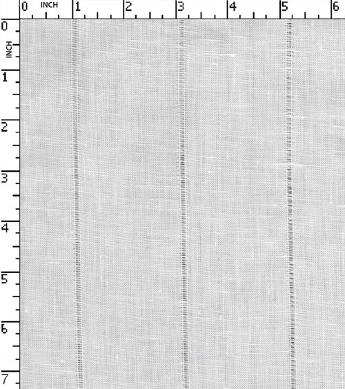 100% Linen Bleached Leno Dobby Shirting