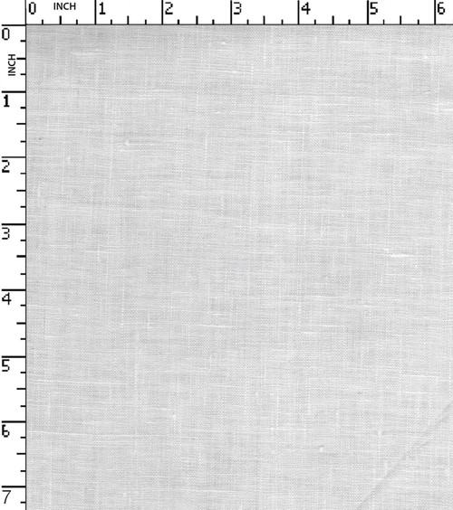 100% Linen Bleached Plain Shirting