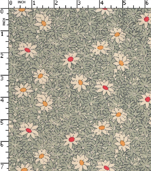 100% Cotton Printed Plain Flower