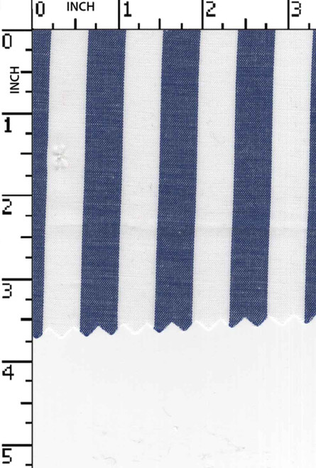 100% Cotton Yarn Dyed Plain 1Cm Stripe