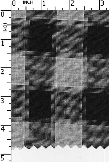 100% Rayon Yarn Dyed Plain Tom Tom Check