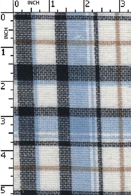100% Cotton Yarn Dyed Dobby Big Check