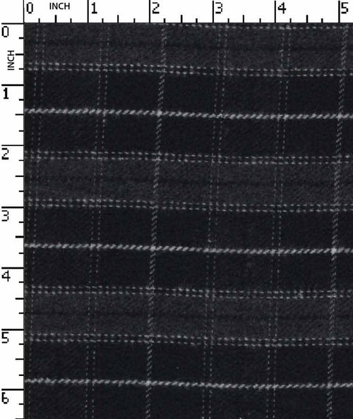 100% Cotton Yarn Dyed Twill Flannel Check Black/White Brushed  Gsm-252 Gem-7603-Ca