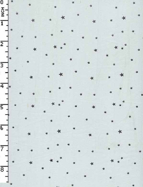 Polyester Print Knitting Glitter Star  White/Silver Foil Mesh  Gsm-50 Gbk-Fz-07