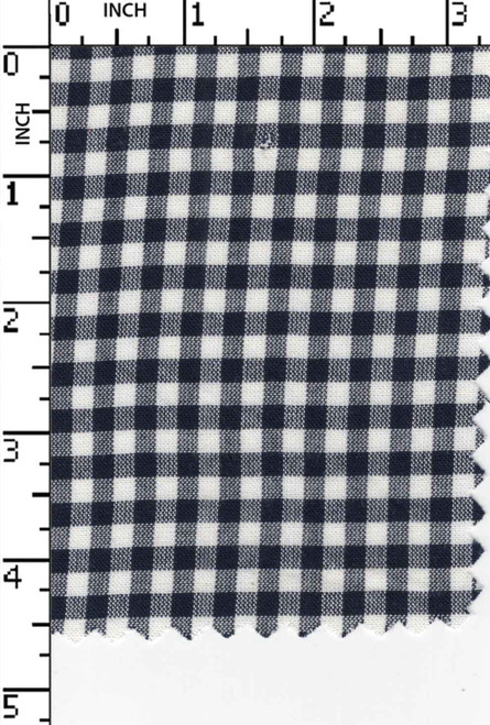 100% Rayon Yarn Dyed Plain 4Mm Gingham Check