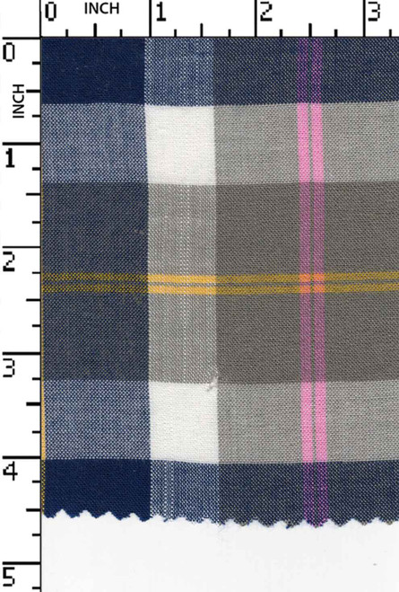 100% Rayon Yarn Dyed Plain Big Check