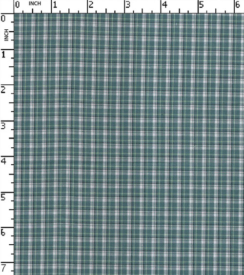 100% Cotton Yarn Dyed Plain Small Check