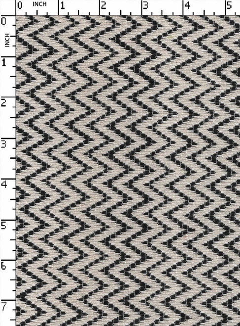 100% Polyester Yarn Dyed Crochet Zig Zag