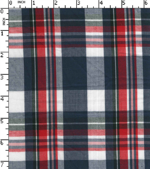 100% Cotton Yarn Dyed Plain