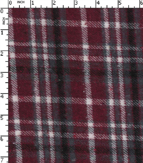 Cotton Poly Recyled Yarn Dyed Twill Plaid Check