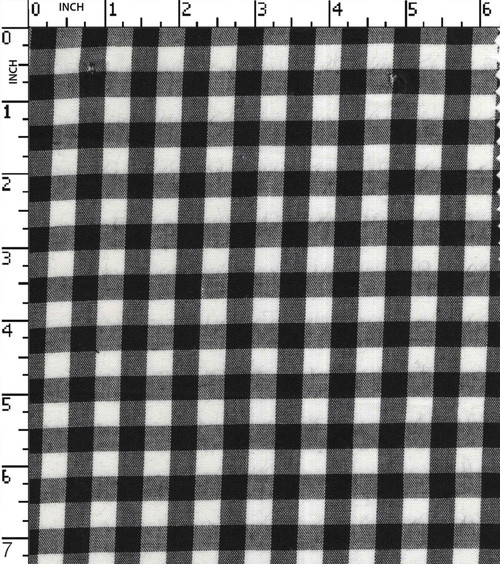 100% Cotton Yarn Dyed Plain 8Mm Gingham Check