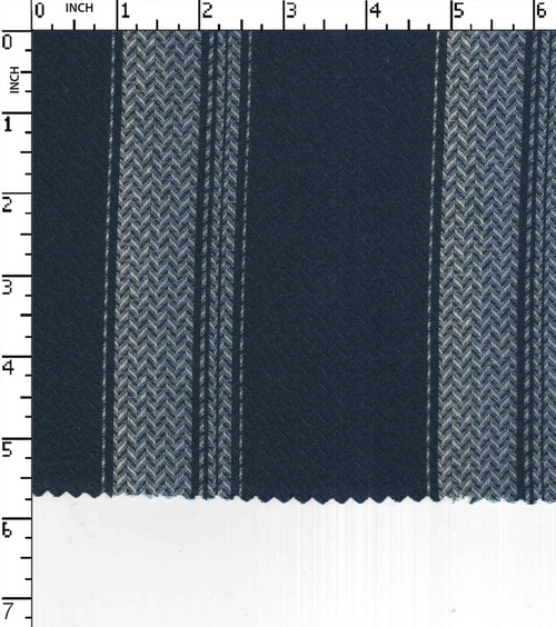 100% Cotton Yarn Dyed Herringbone Broad Stripe