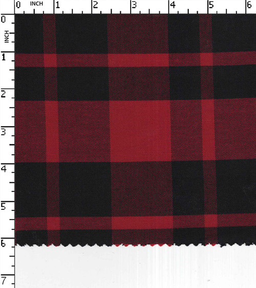 100% Cotton Yarn Dyed Plain Big Check